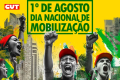 1º de agosto é dia de ir às ruas defender nossa soberania contra os ataques de Trump