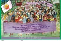 CNTSS/CUT participa 5ª Marcha das Margaridas - 2015