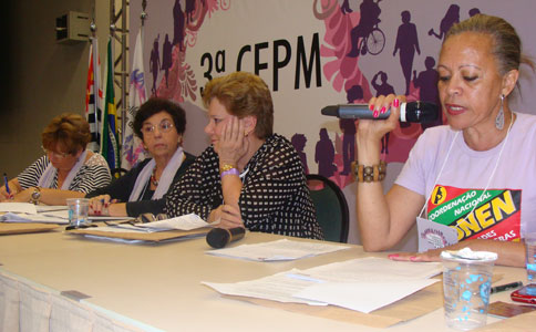CNTSS participa da 3º Conferência Estadual de Políticas Públicas para as Mulheres