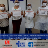 Campanha Eu Sou o SUS - Fotos Trabalhadores da Saúde - Sintsprev MA - maio 2020