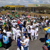 CNTSS/CUT participa do Ato Valorizar Enfermagem é Valorizar o SUS - Brasília  05.08.2021