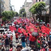 CNTSS/CUT participa de atos no Dia Nacional de Luta contra Bolsonaro e PEC 32 - 02.10.2021