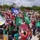 Sintsprev MA participa de Ato Fora Bolsonaro  - Maranhão - 12.10.2021
