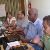 reunião dos dirigentes federais da CNTSS com a Coordenação Nacional ocorrida nos dias 07 e 08 .02.2012 Guarulhos