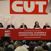 Seminário internacional Democracia, trabalho e combate à extrema direita - São Paulo - 19/10/2023 - Fotos: Roberto Parizotti.