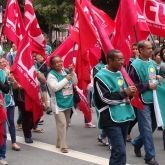CNTSS/CUT defende trabalho decente em ato das Centrais Sindicais
