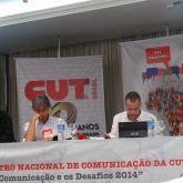 CNTSS/CUT participa do VII Encontro Nacional de Comunicação da CUT Nacional