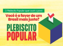 Plebiscito Popular quer ouvir se Você é a favor de um Brasil mais justo