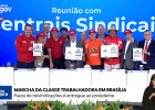 CUT e Centrais se reúnem com Lula para entrega da Agenda da Classe Trabalhadora