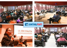 CNTSS/CUT e SINDSAÚDE/SP participam de encontro sobre uso de IA na comunicação