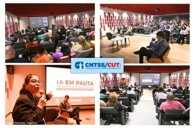 CNTSS/CUT e SINDSAÚDE/SP participam de encontro sobre uso de IA na comunicação