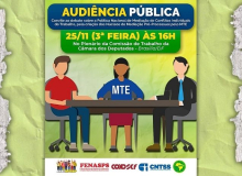 Audiência discute Política Nacional de Mediação de Conflitos Individuais do Trabalho