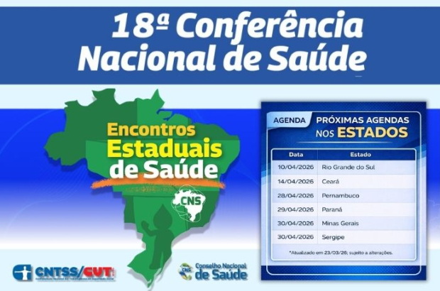 Abril tem Encontros Estaduais preparatórios à 18ª Conferência Nacional de Saúde