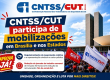 CNTSS/CUT defende Convenção 151 e fim da escala 6x1 em agendas no DF e estados