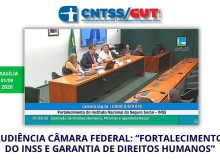 Audiência: CNTSS/CUT cobra concurso, valorização da carreira e INSS fortalecido