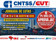 CNTSS/CUT: fim do recesso na Câmara traz Jornada de Lutas por aprovação do PL 1893
