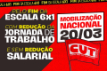 CUT e movimentos sociais convocam mobilização nacional pelo fim da escala 6x1