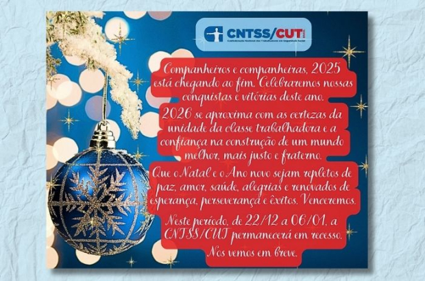 Feliz Natal e um Ano Novo repleto de êxitos