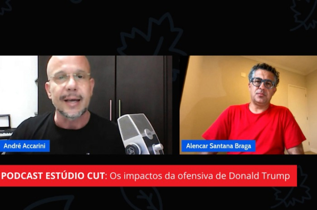 Podcast Estúdio CUT analisa impactos da ofensiva Trump na América Latina e no Brasil