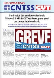 Informativo CNTSS/CUT sobre campanha salarial servidores federais