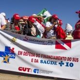 CNTSS/CUT participa da 2ª Marcha em Defesa da Saúde, Seguridade e Democracia - DF 06.07.2016