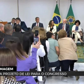 Cerimônia de Assinatura PLN Piso Salarial da Enfermagem - Brasília - 18/04/2023 (Reprodução)