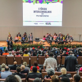 CNTSS/CUT participa do 1º Fórum Interconselhos e  PPA Participativo - Brasília - 19/04/2023 (Reprodução Governo)