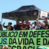 CNTSS/CUT acompanha ato em defesa do SUS - Parte 01 - Brasília - 04/07/2023 (Divulgação CNS)